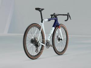 Vélo Gravel TREK Checkmate SLR 9 AXS Matte Hex Blue/Plasma Grey Pearl