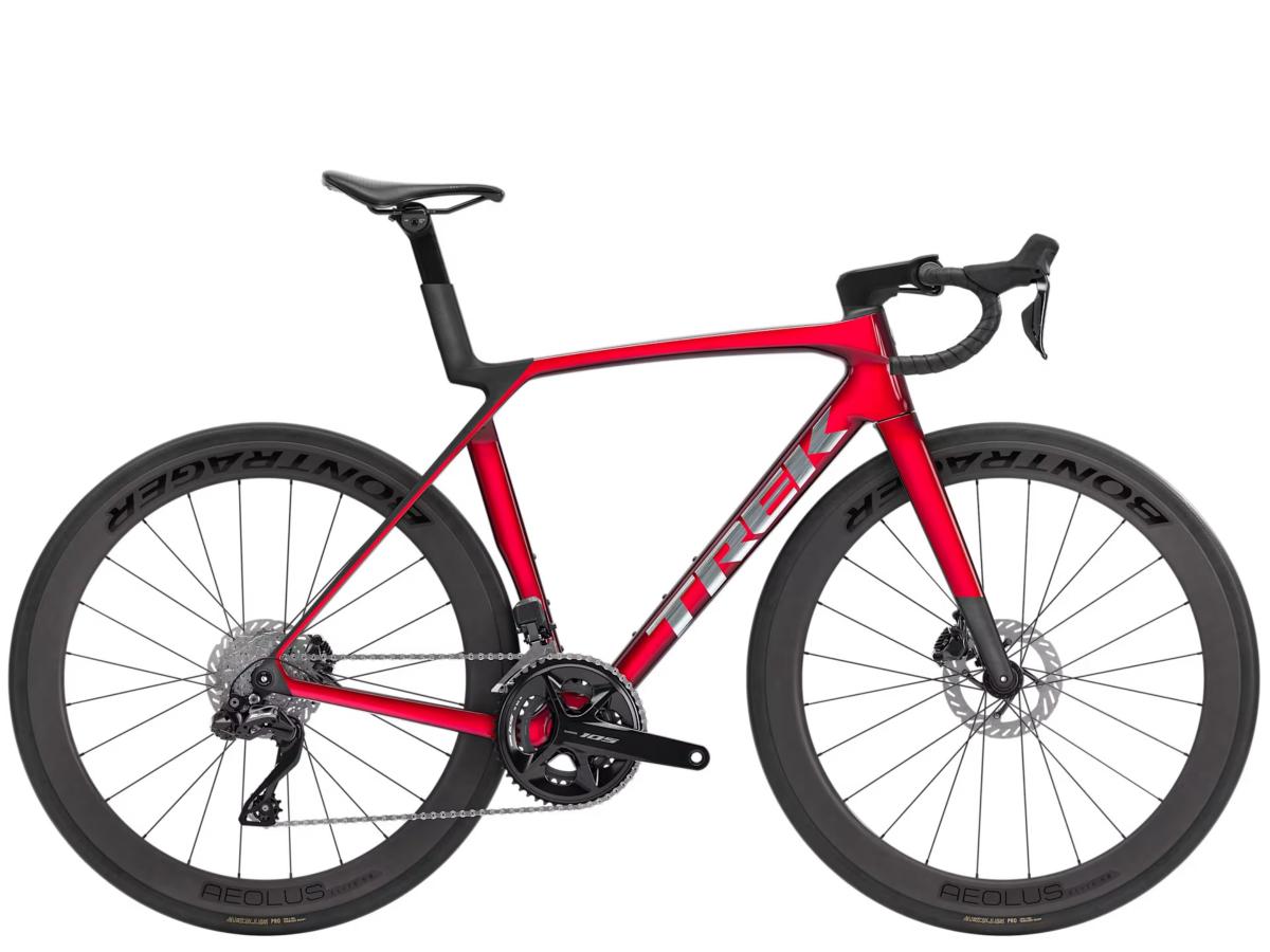 Vélo Route TREK Madone SL 6 8e Gen. Gloss Fury Red Matte Deep Smoke