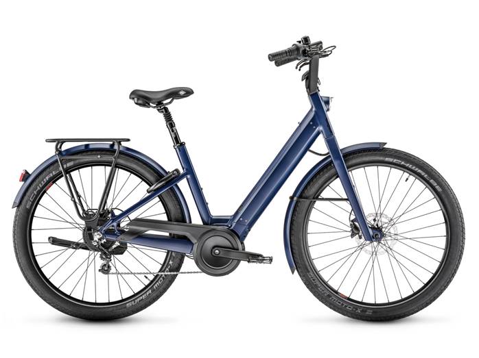 Vélo de ville électrique MOUSTACHE Lundi 27.5 500Wh Bleu nuit mat (2022)