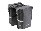 Paire de Sacoches Latrales Arrire GIANT MIK Gris/Noir 30L