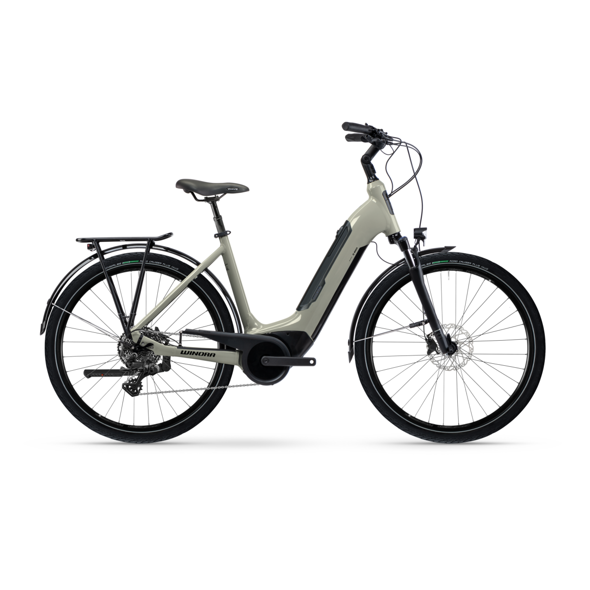 Vélo électrique WINORA Tria 10 Low 500Wh Grey