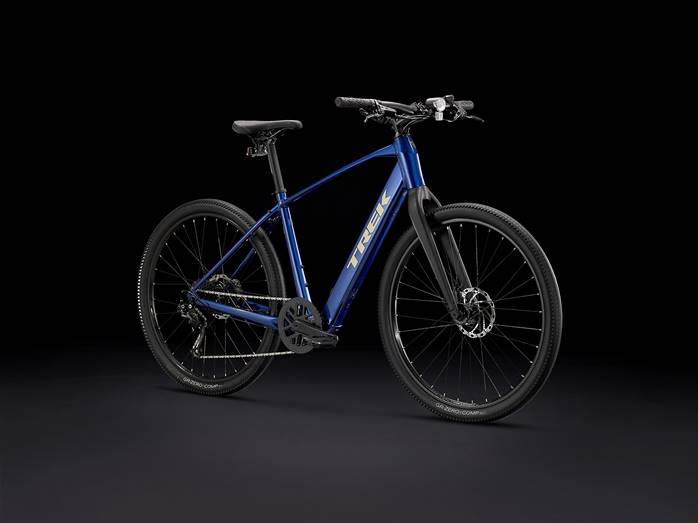 VTC électrique TREK Dual Sport+ 2 Bleu Hex 250Wh