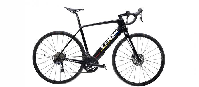 Vélo Route électrique LOOK E-765 Proteam Noir