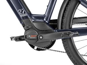 Vélo électrique MOUSTACHE Xroad 4 Open 625Wh Bleu Noir Mat