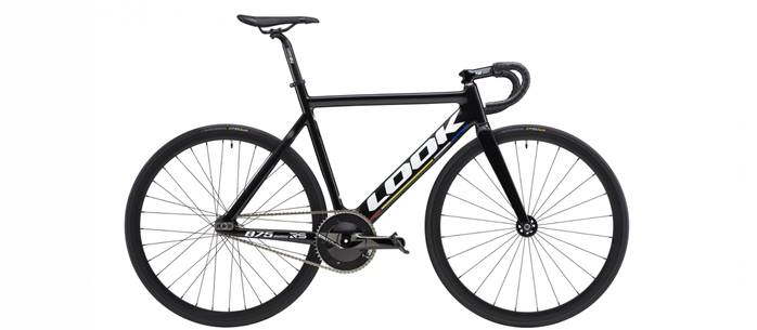 Vélo Piste Carbone LOOK 875 Madison RS Proteam Noir