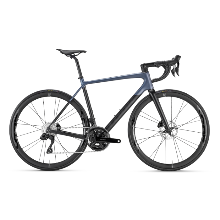 Vélo Route LOOK 785 Huez 2 Disc 105 Di2 Gris Bleu Satin