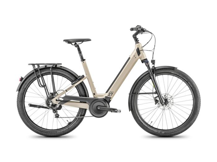 Vélo électrique MOUSTACHE Mardi 27.4 Smart System 625Wh Gris Pierre Brillant