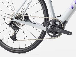 Vélo Route électrique TREK Domane+ ALR 5 Plasma Grey Pearl TQ 360Wh