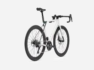 Vélo Route TREK Madone SL 6 8e Gen. Gloss Crystal White Matte Deep Smoke