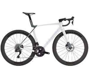 Vélo Route TREK Madone SL 6 8e Gen. Gloss Crystal White Matte Deep Smoke