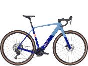 Vlo gravel lectrique TREK Checkpoint+ SL 5 Fjord Blue / Cobalt Blue