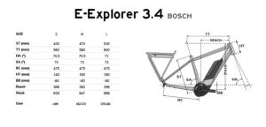 VTC électrique LAPIERRE e-Explorer 3.4 400Wh