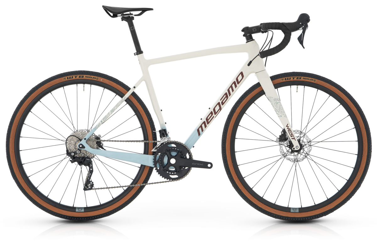 Vélo Gravel MEGAMO West 15 GRX 2x10v Beige