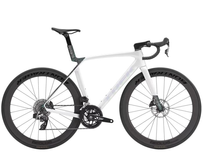 Vélo Route TREK Madone SL 6 AXS 8e Gen. Gloss Crystal White Matte Deep Smoke