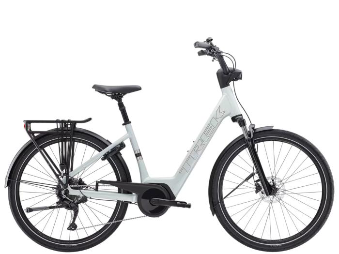 Vélo électrique TREK Verve+ 2 Lowstep 3e gén. 400Wh Plasma Grey Pearl