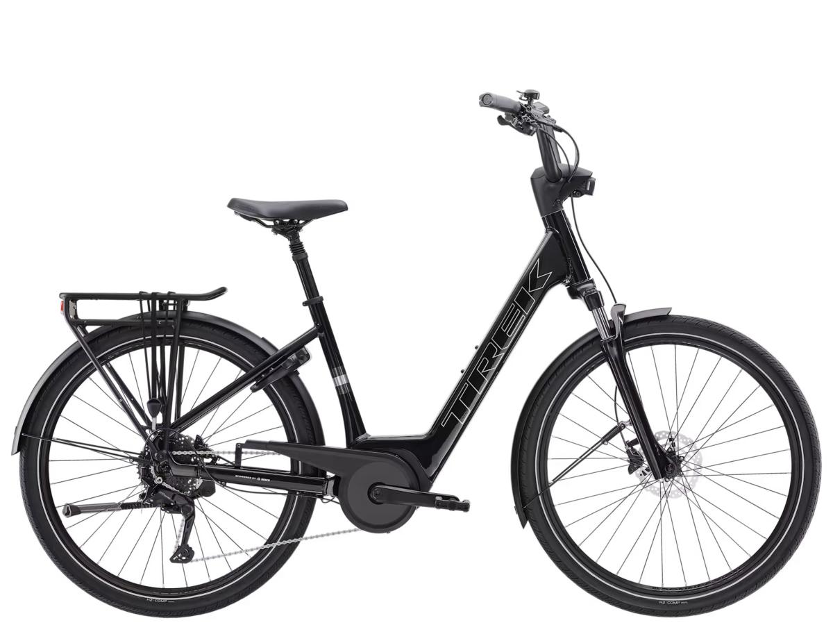 Vélo électrique TREK Verve+ 2 Lowstep 3e gén. 400Wh Noir