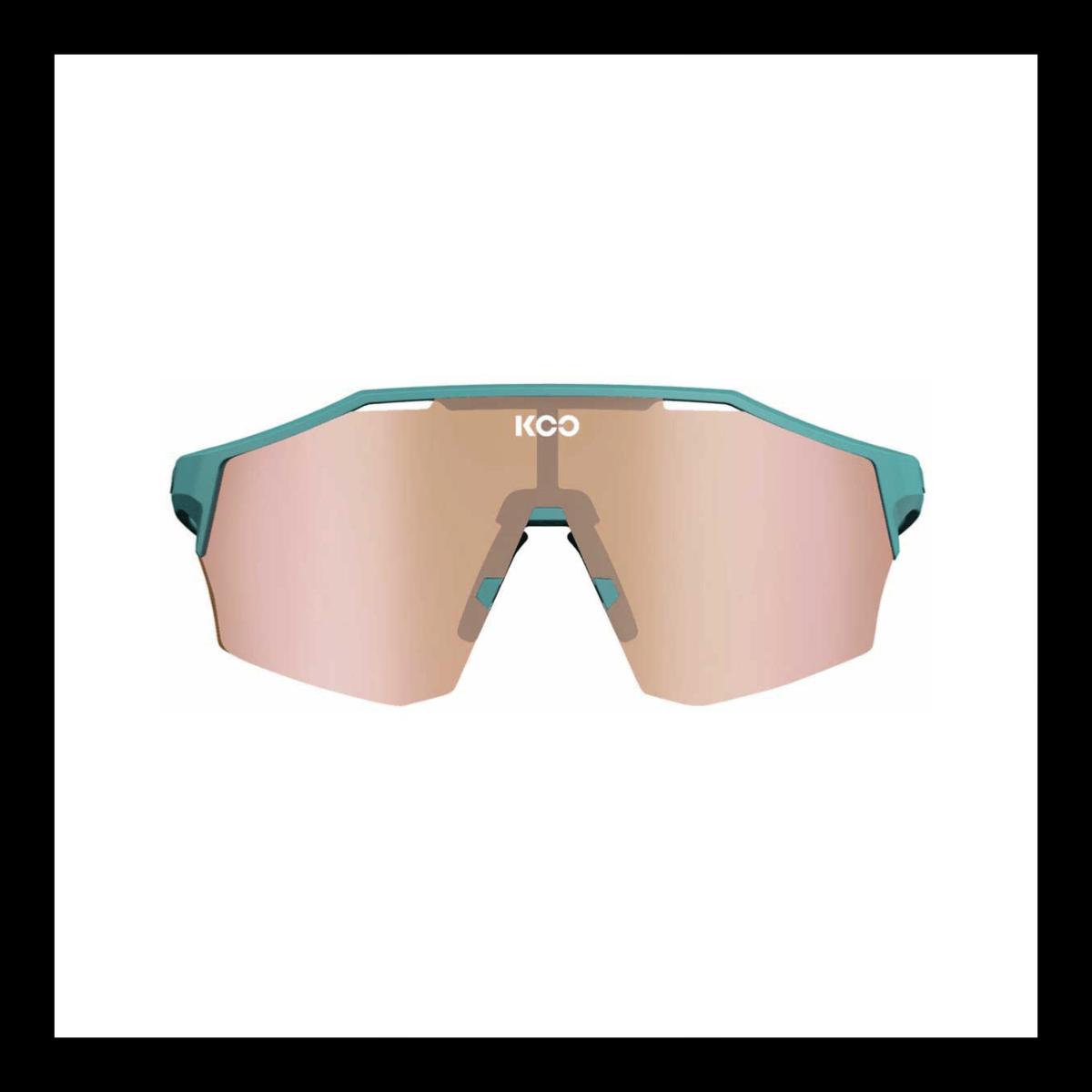 Lunettes de vélo KOO Alibi Harbor Blue Matt/Copper-968