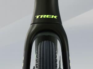 Vélo Gravel TREK Checkmate SLR 8 AXS Olive Drab/Glowstick