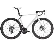 Vlo Route TREK Madone SL 6 AXS 8e Gen. Gloss Crystal White Matte Deep Smoke