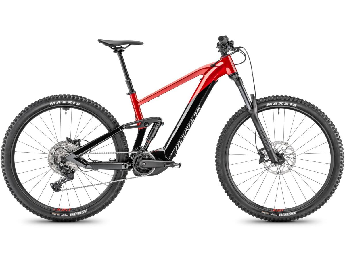 VTT électrique MOUSTACHE Samedi 29 Trail 2 Smart System 750Wh Noir Rouge