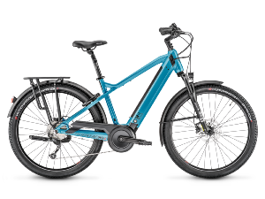 Vélo électrique MOUSTACHE Xroad 2 500Wh Bleu pétrole Brillant