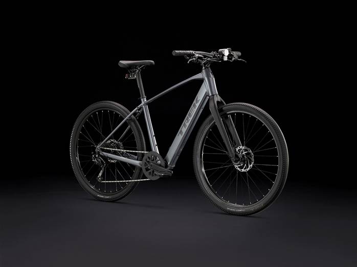 VTC électrique TREK Dual Sport+ 2 Gris 250Wh