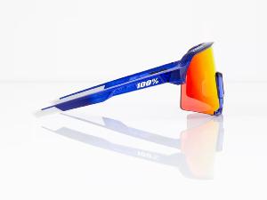 Lunettes de soleil 100% TREK Trek Team Edition S3 HiPER Bleu Rouge