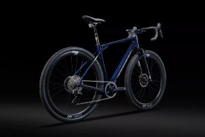 Vélo Gravel LAPIERRE Crosshill CF 8.0 S Bleu Hex Translucide