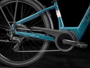 Vélo électrique TREK Verve+ 2 Lowstep 3e gén. 400Wh Dark Aquatic