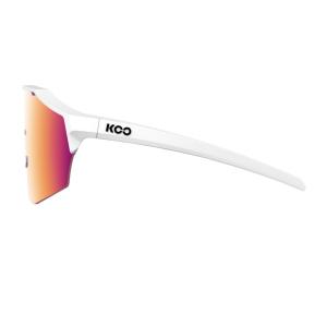 Lunettes KOO Alibi Photochromiques Blanc Mat Fuschia